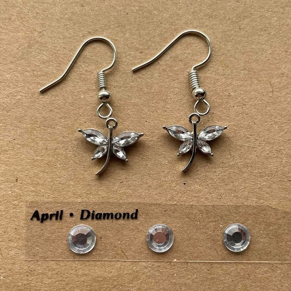 DRAGONFLY EARRINGS - Picture 5 of 16